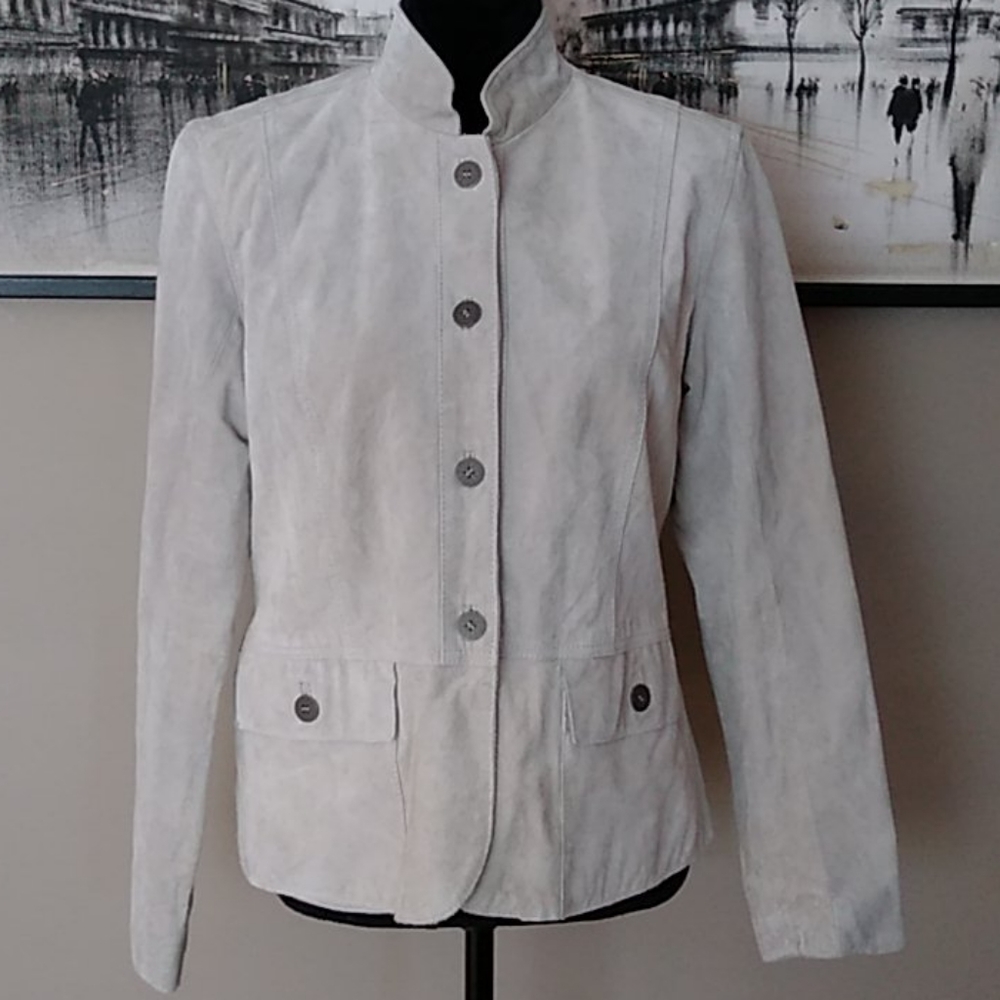 Chicos Suede Jacket
